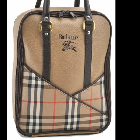 Authentic Burberrys Nova Check Hand Bag - Picture 1 of 12